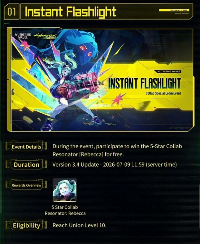 Instant Flashlight