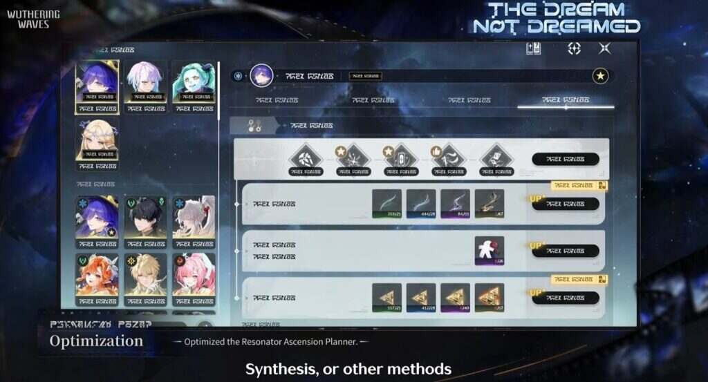 Wuthering Waves 3.4 QoL Update